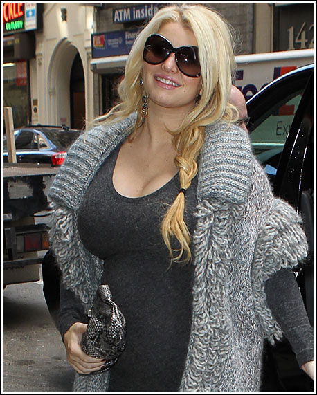 Jessica Simpson’s Already Huge Bosom Has Reached Uber Ginormous Levels.
